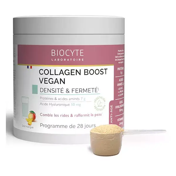 Biocyte Collagen Boost Proteínas Veganas e Aminoácidos, Ácido Hialurônico 260g