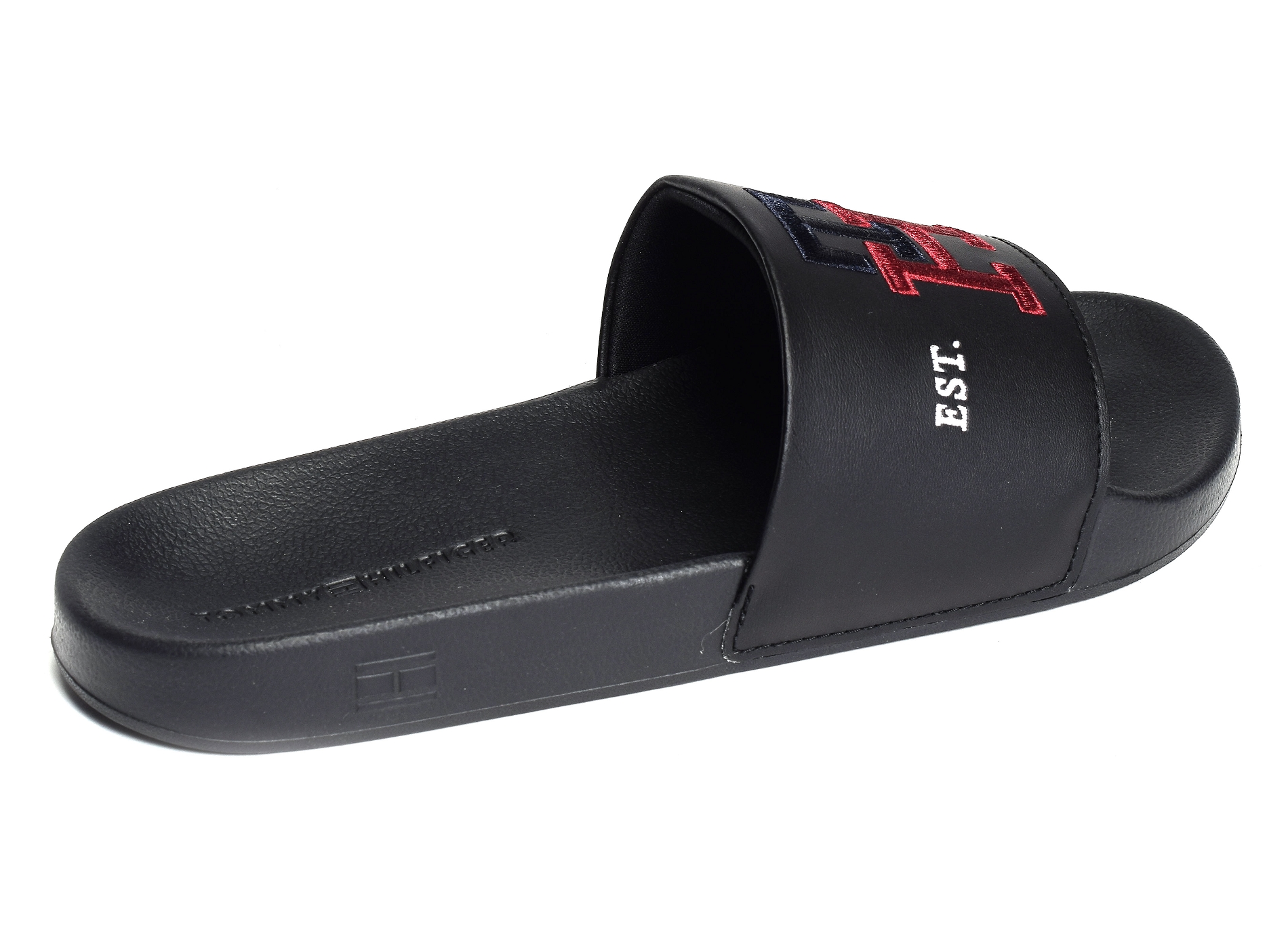 Th embroidery pool slide 4465 noir