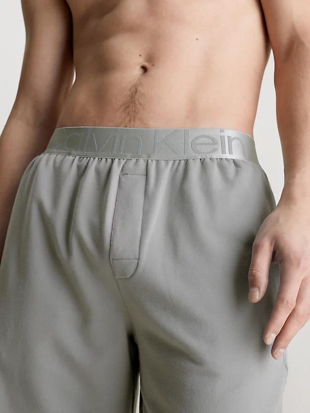 Short lounge - Tecido atoalhado de algodão Steel Cotton Terry