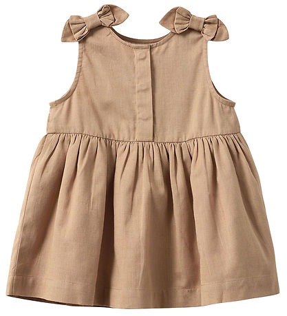 Sofie Schnoor Kleid - Baumwolle/Leinen - Gladysb - Soft Brown