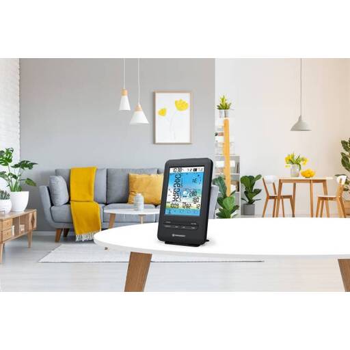 Estação meteorológica Bresser 4cast com Wi-Fi e sensor externo 7 em 1.