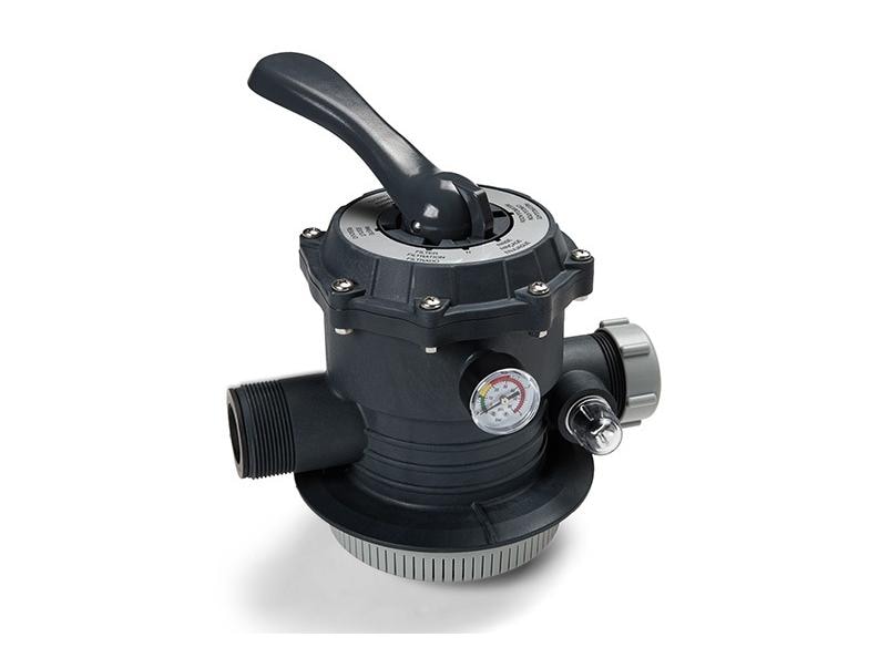 Intex Sandfilteranlage 6-Wege Ventil Filter-Kontrollventil mit Sperr-Position