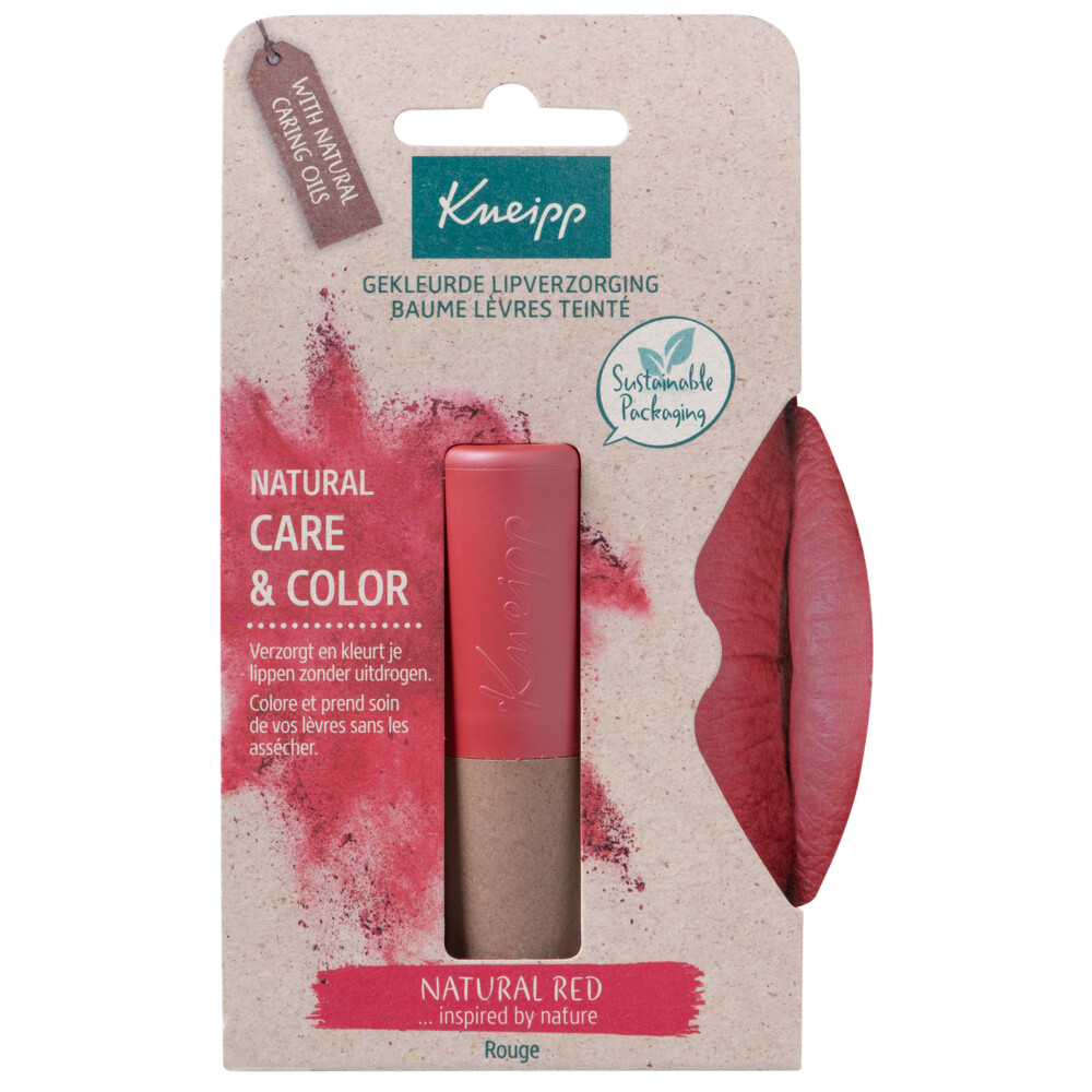 Kneipp Lippenbalsem Natural Care & Color3,5 gr