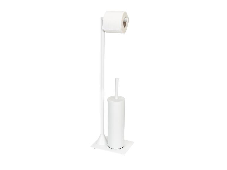 Toiletrolhouder met toiletborstel