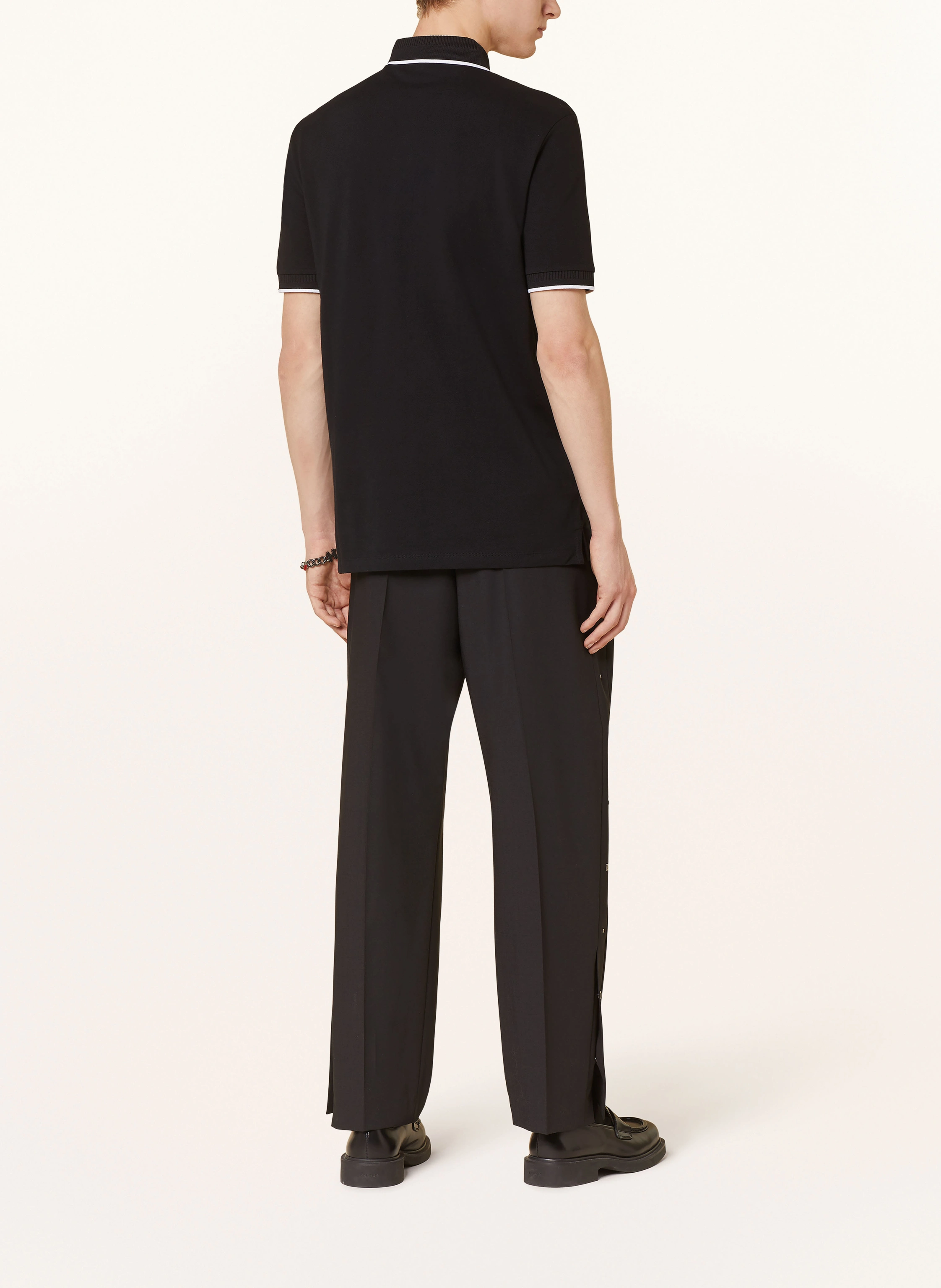HUGO Piqué-Poloshirt DERESINO Slim Fit