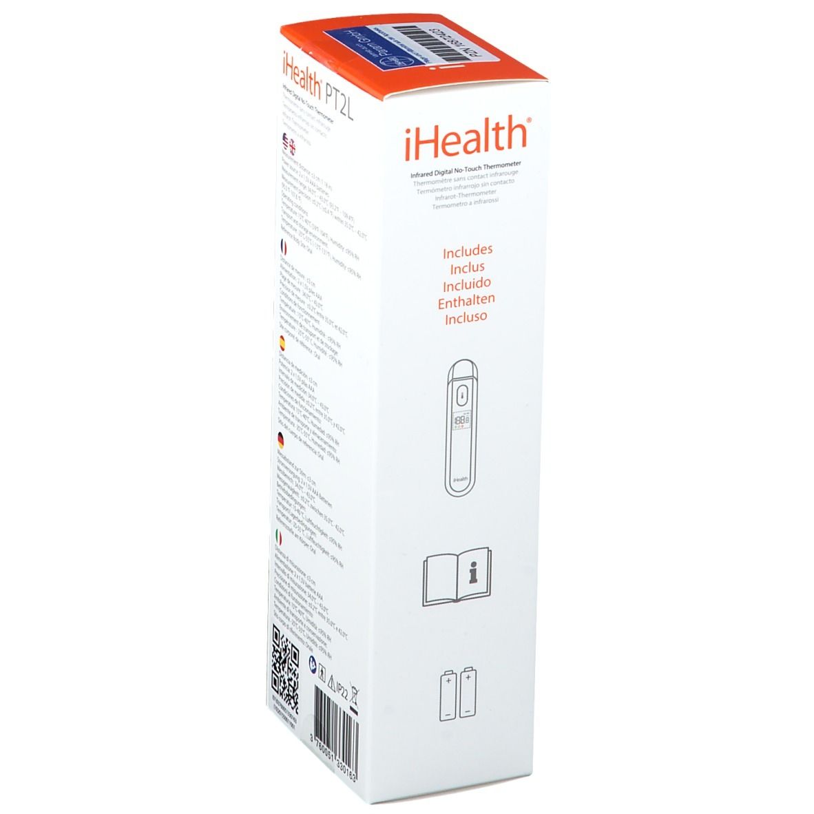 iHealth® PT2L Kontakloses Infrarot-Thermometer