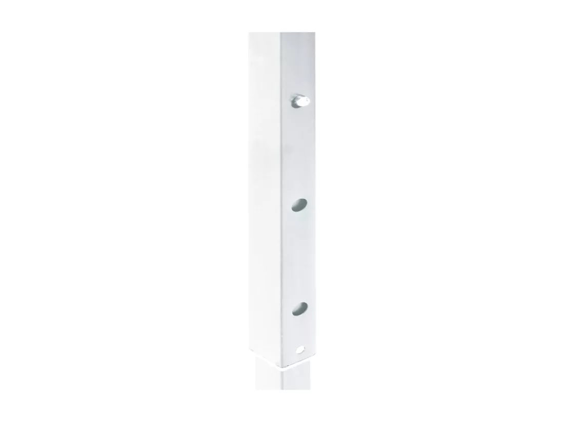 Tente de réception pliable avec parois Blanc 2x2 m