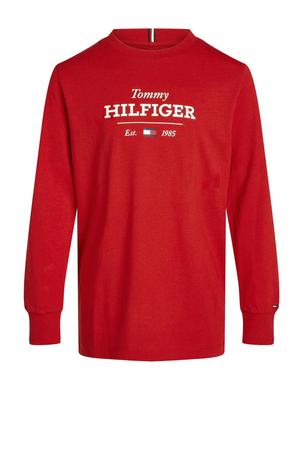 Tommy Hilfiger longsleeve rood