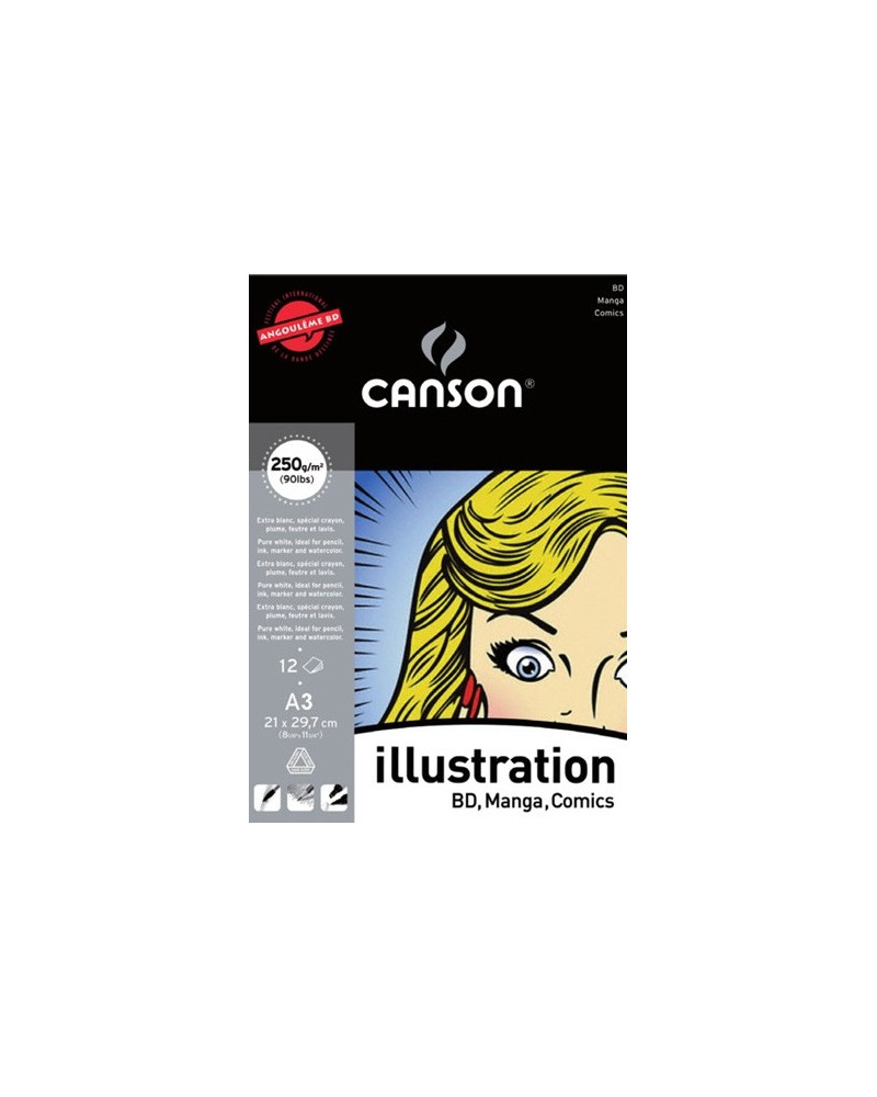 Bloc Illustration A3 Canson