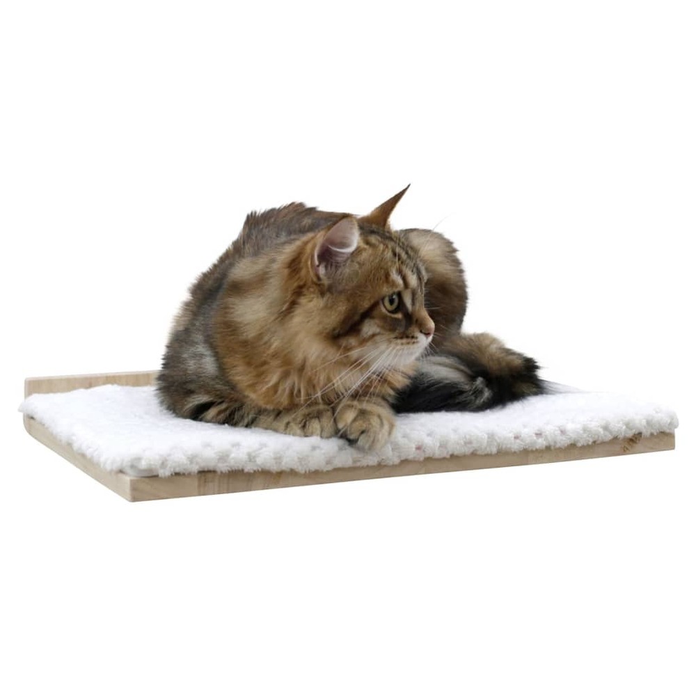 Mur d'escalade pour chats alps 52x14x33 cm naturel et blanc