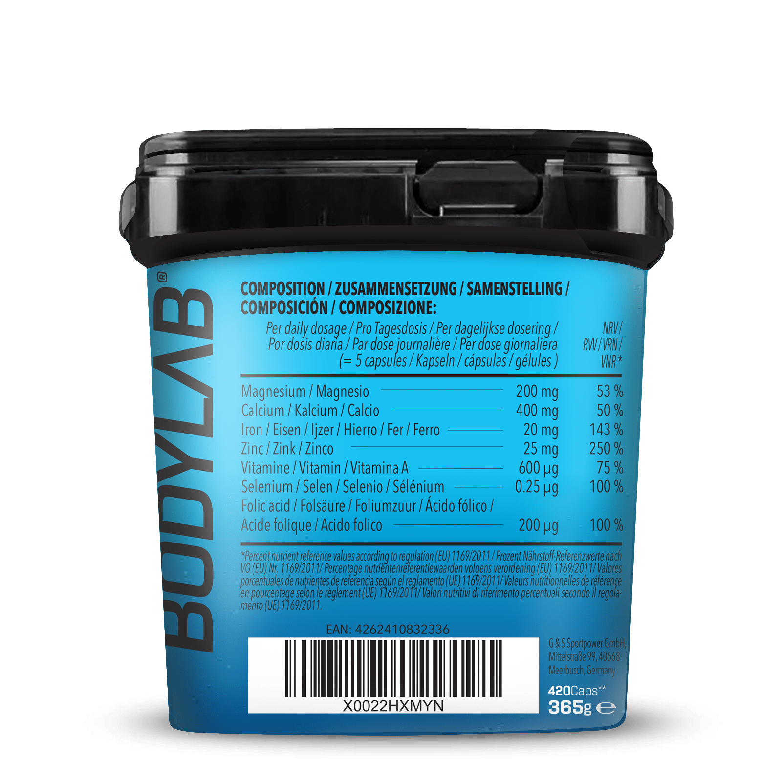 BIG PACK Mineral complex  (420 Kapseln)