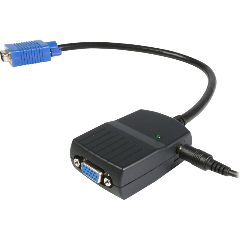 StarTech.com Câble répartiteur vidéo VGA alimenté par USB - 1x VGA (Mâle) vers 2x VGA (Femelle) - Noir