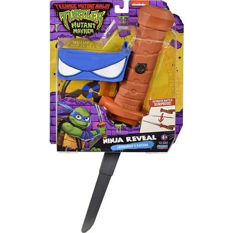 Turtles maske og ninjastjerne - flere varianter - assorteret