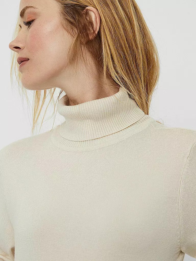 VERO MODA Rollkragenpullover VMGLORY  creme