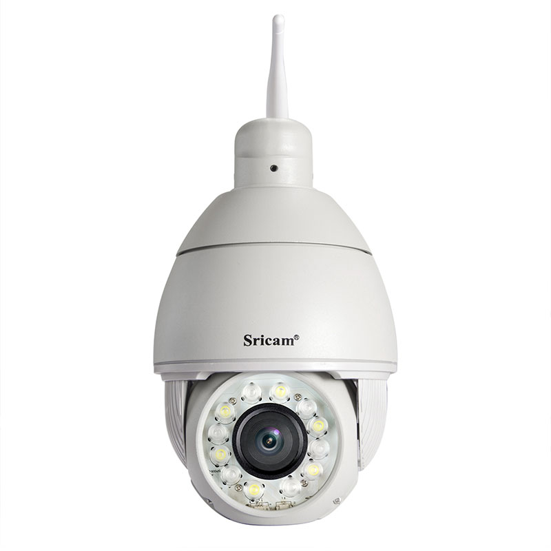 (5MP) 2.4/5GHz WiFi Dome Kamera HD 1080p / IR LED's Nachtsichtfunktion / Bewegungserkennung / AP / Audio / Micro SD / IP66 / (iOS/Android)
