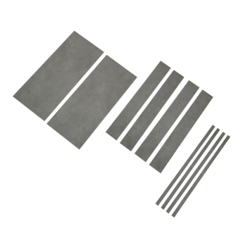 Firststep traprenovatieset laminaattreden steen grijs 4 stuks