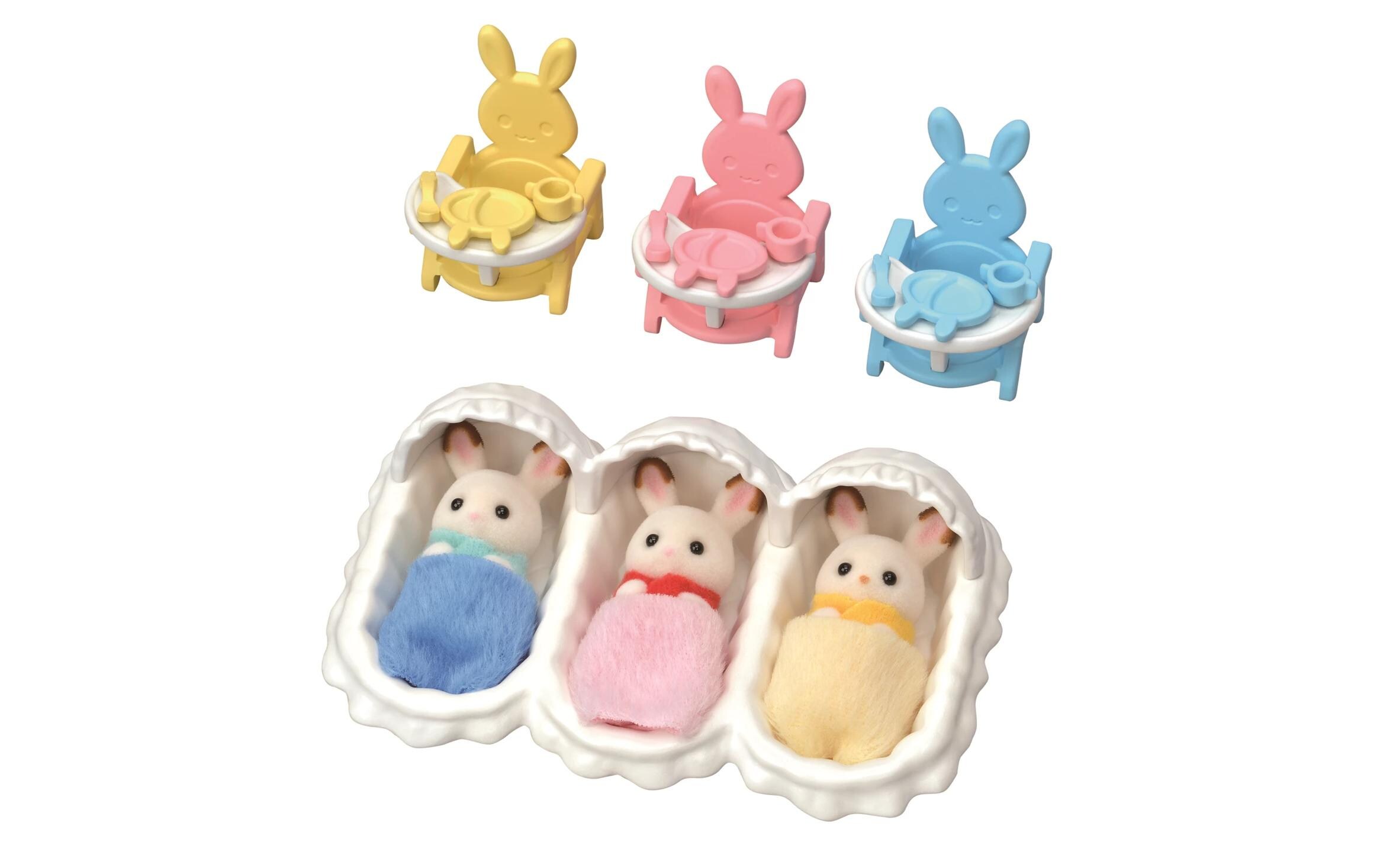 Sylvanian Families Erstausstattung für DrillingeSpiel-Set