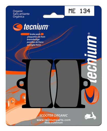 Plaquettes de freins Tecnium Scooter organique - ME134