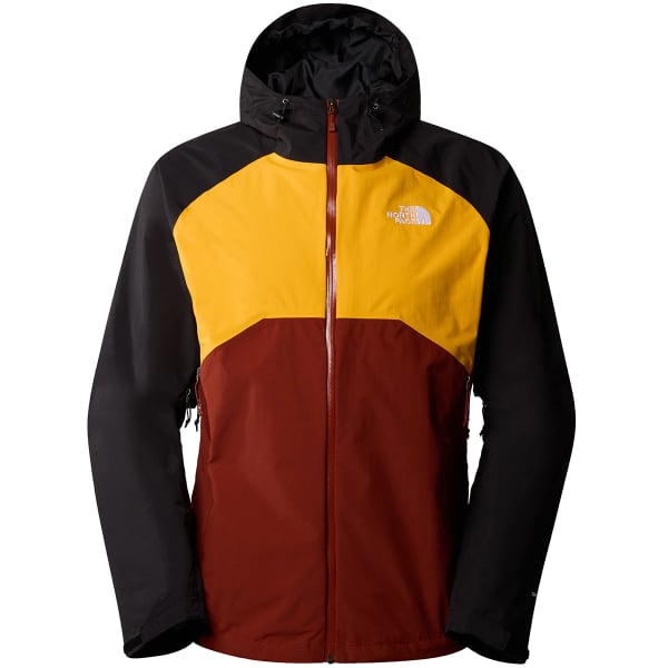 Veste randonnée THE NORTH FACE M STRATOS JKT BRANDY BRANDY BROWN/SUMMIT GOLD/TNF BLACK