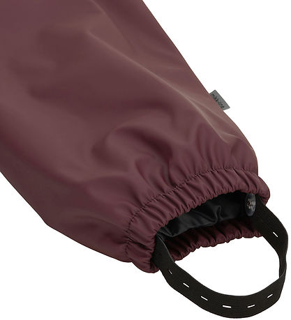 Mikk-Line Regnt?j m. Fleece - PU - Huckleberry