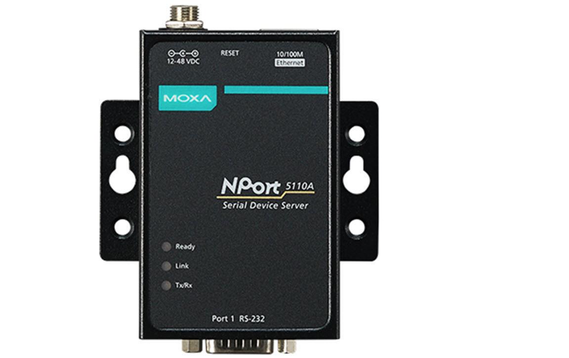 Serieller Geräteserver NPort 5110ASerieller 1-Port-RS-232-Geräteserver