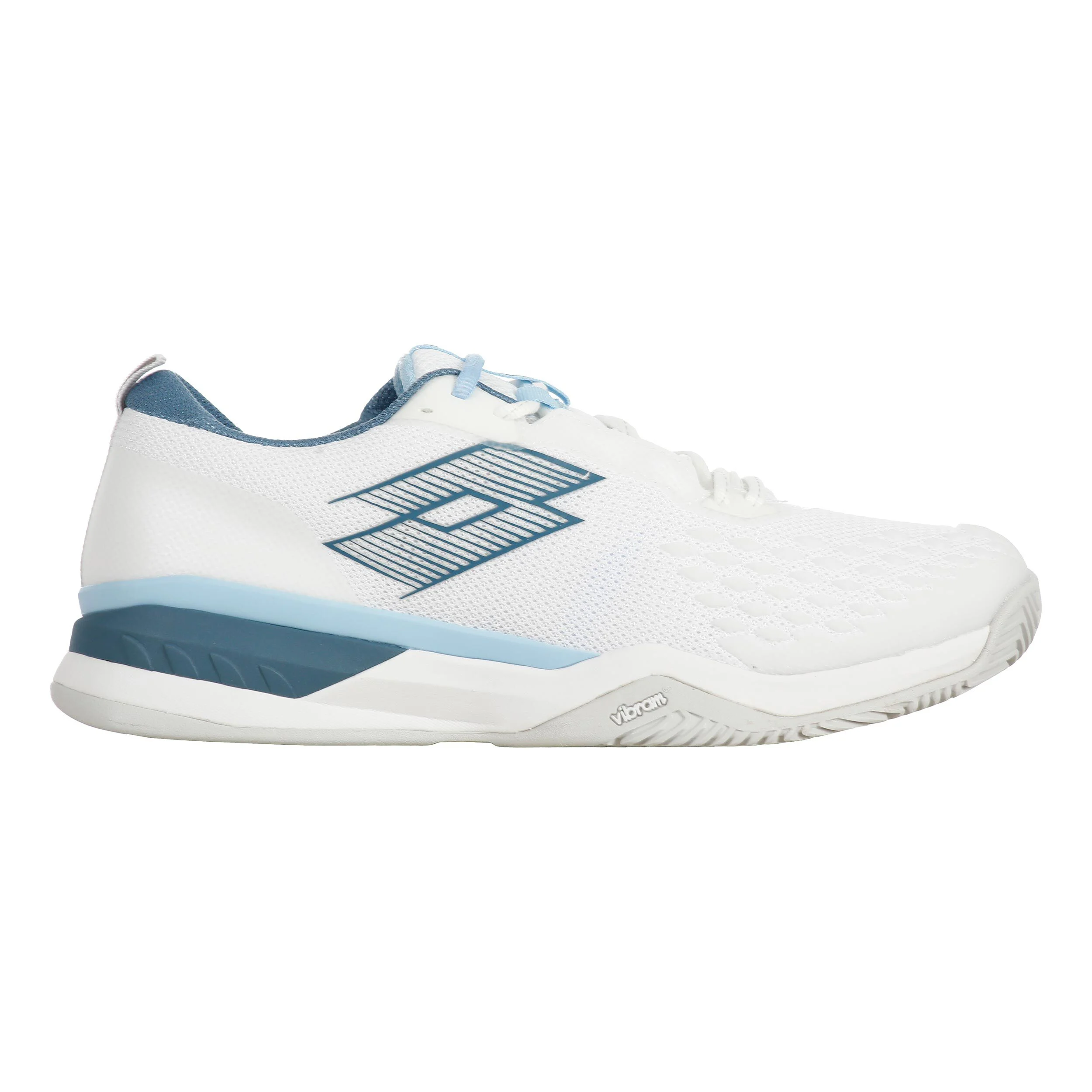 Lotto Raptor Hyperpulse 100 III Chaussure Terre Battue Hommes - Blanc , Bleu