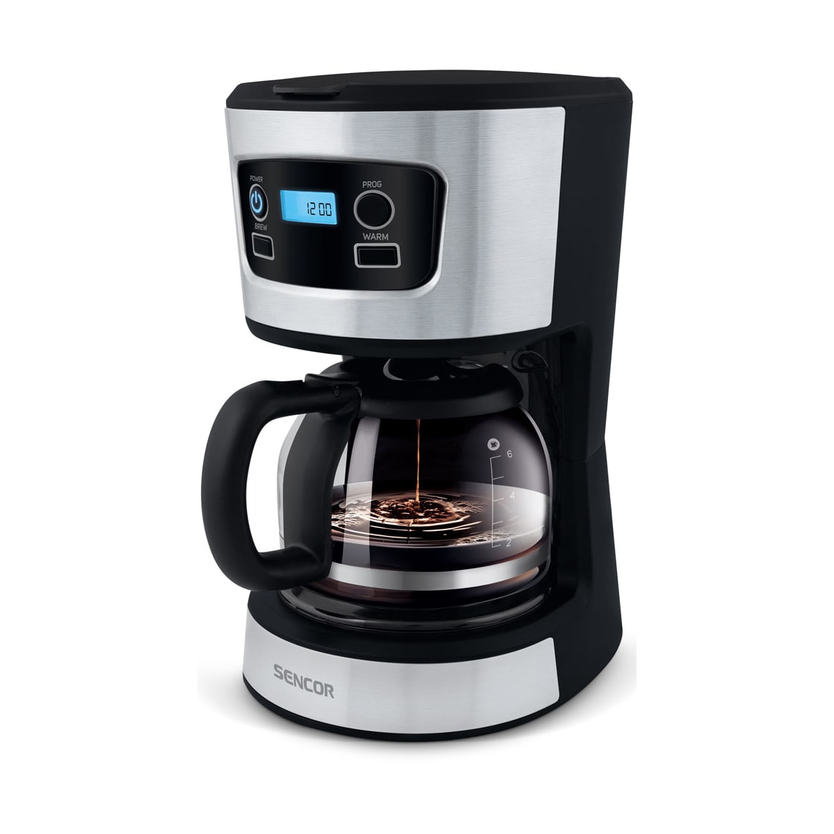 SENCOR Kaffetrakter med LCD-skjerm