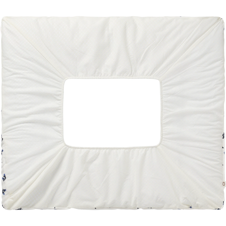 Noppies Bezug für die Wickelunterlage Blooming Clover 77x87cm Colony Blue