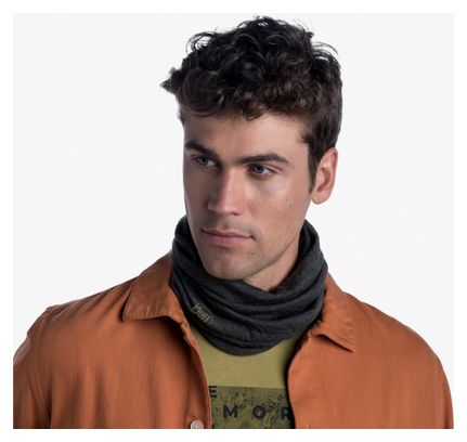 Tour de cou Buff Merino Lightweight Solid Bark - Kaki