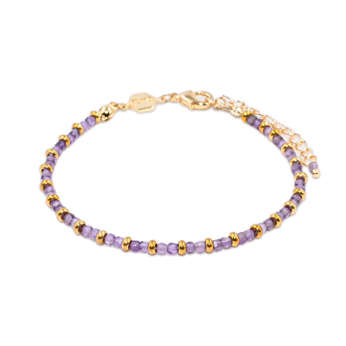 Bracelet Karia en pierres Améthyste
