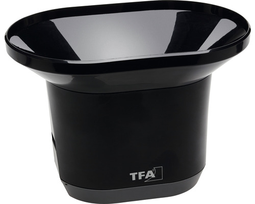 RAIN PRO TFA draadloos weerstation, zwart