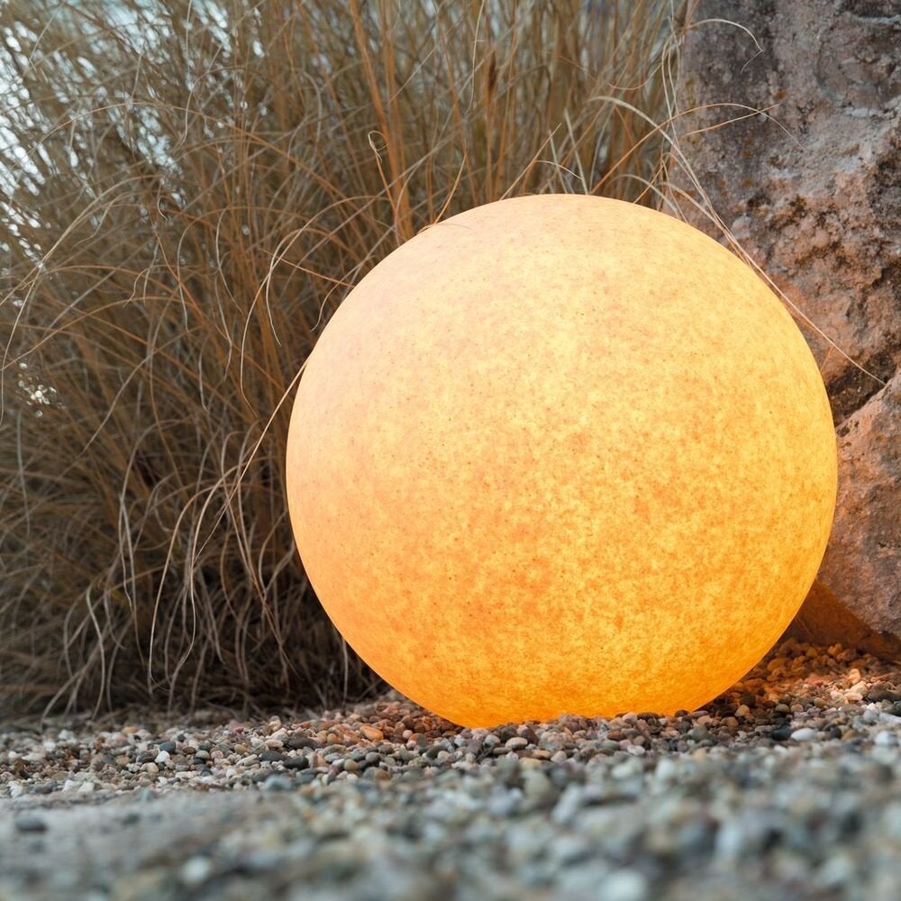 Mundan lichtgevende bol in terracotta, 500 mm, E27
