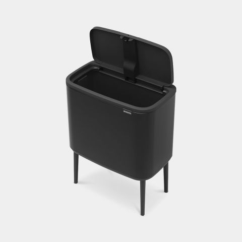 Bo Touch Bin, met 1 binnenemmer, 36 liter - Matt Black