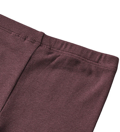 Wheat Leggings - Rib - Maddy - Aubergine