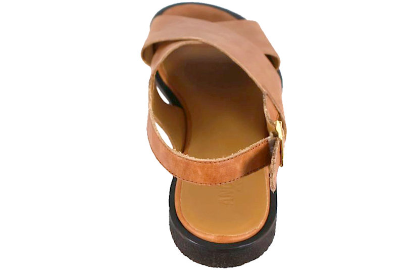 ANGULUS SANDAL I BRUNT SKIND