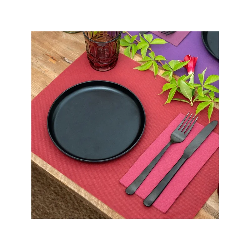 GDP - Set de table spunbond - rouge - 30x40 - x200