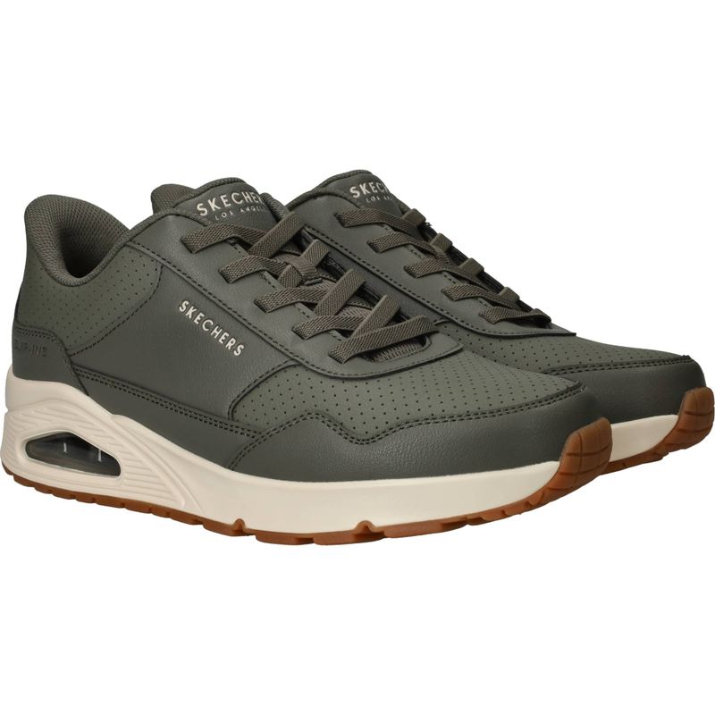 Skechers Slip-Ins Uno Banksia Sneakers Groen Heren