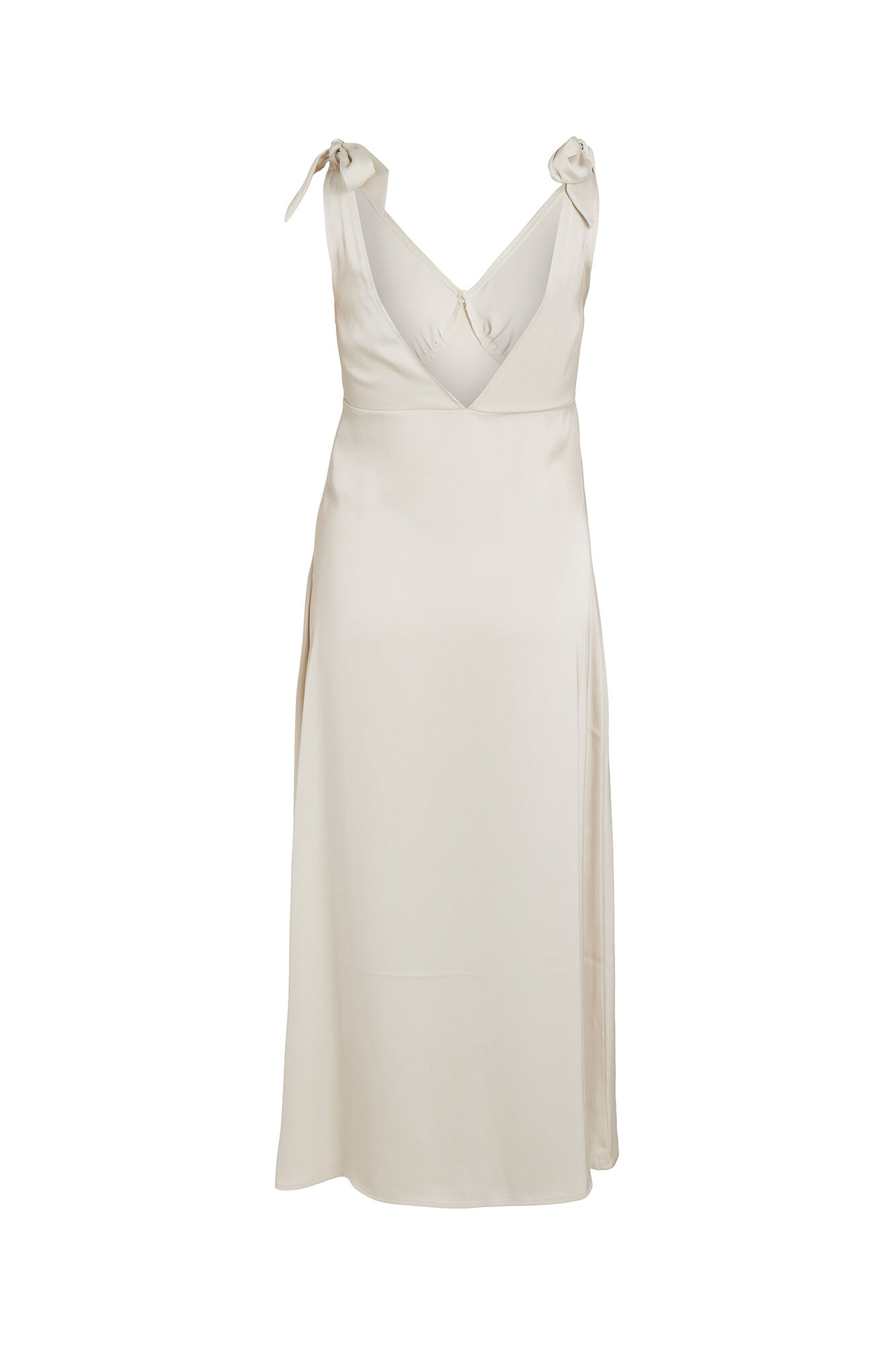 Vestido de renda estilo camisola - Branco