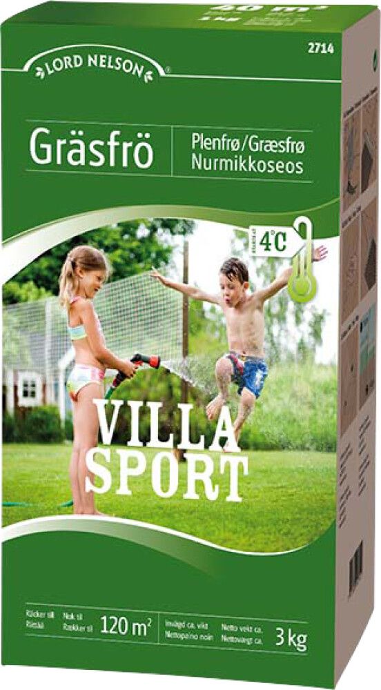 GRESSFRØ NELSON GARDEN VILLA PLUSS 1KG