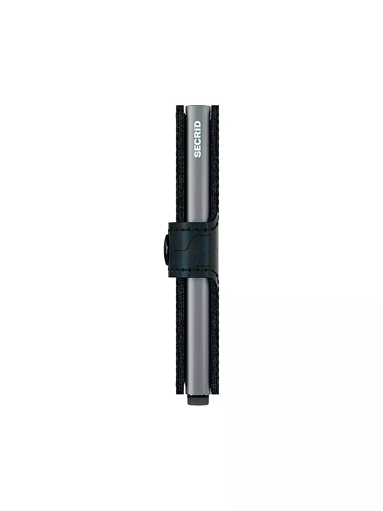 SECRID Geldbörse - Miniwallet Optical Mini Black Titanium schwarz