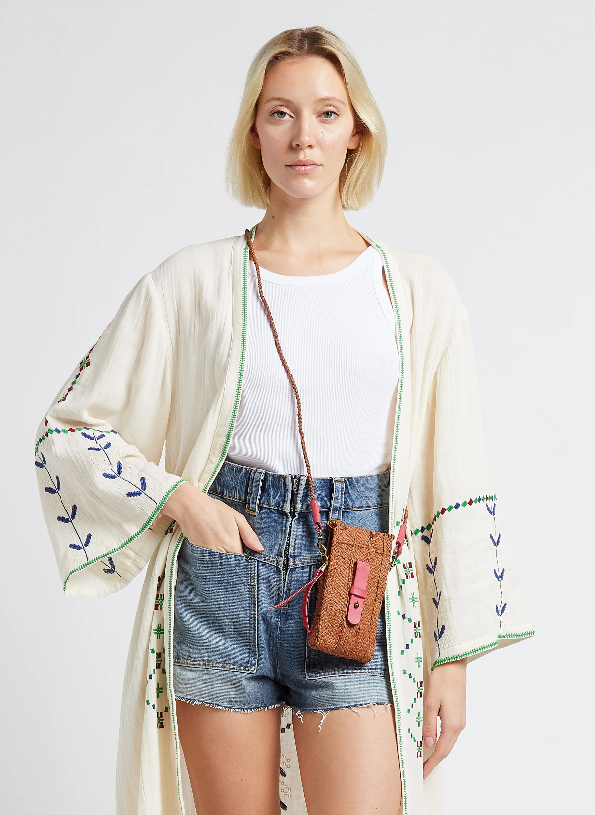 NIL - Pochette pour smartphone | Marron