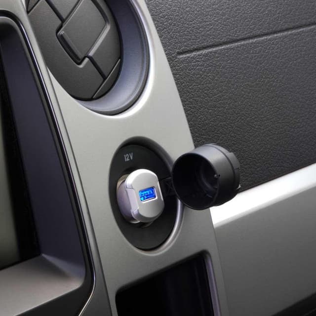 Revolt Enkel 12W USB Bil Lader
