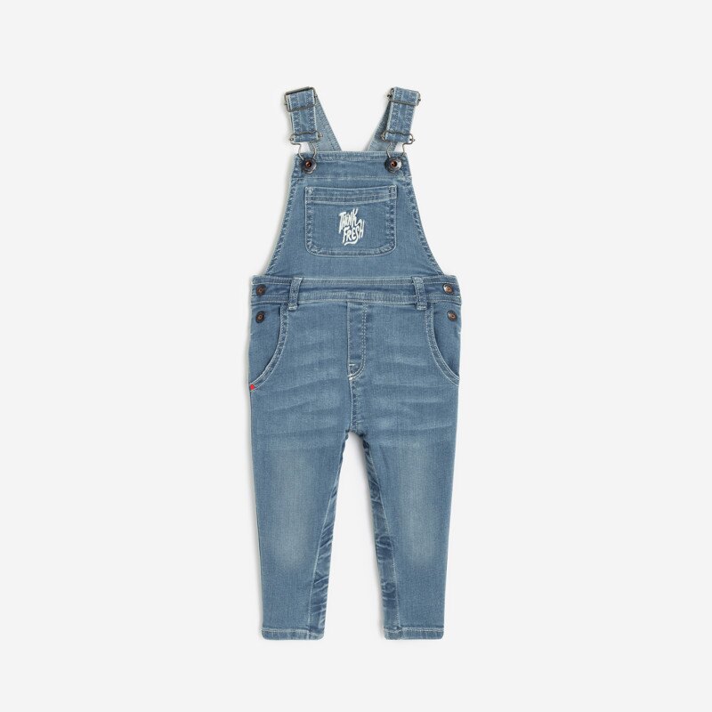 Salopette en jean bébé garçon denim bleue Catimini Bleu