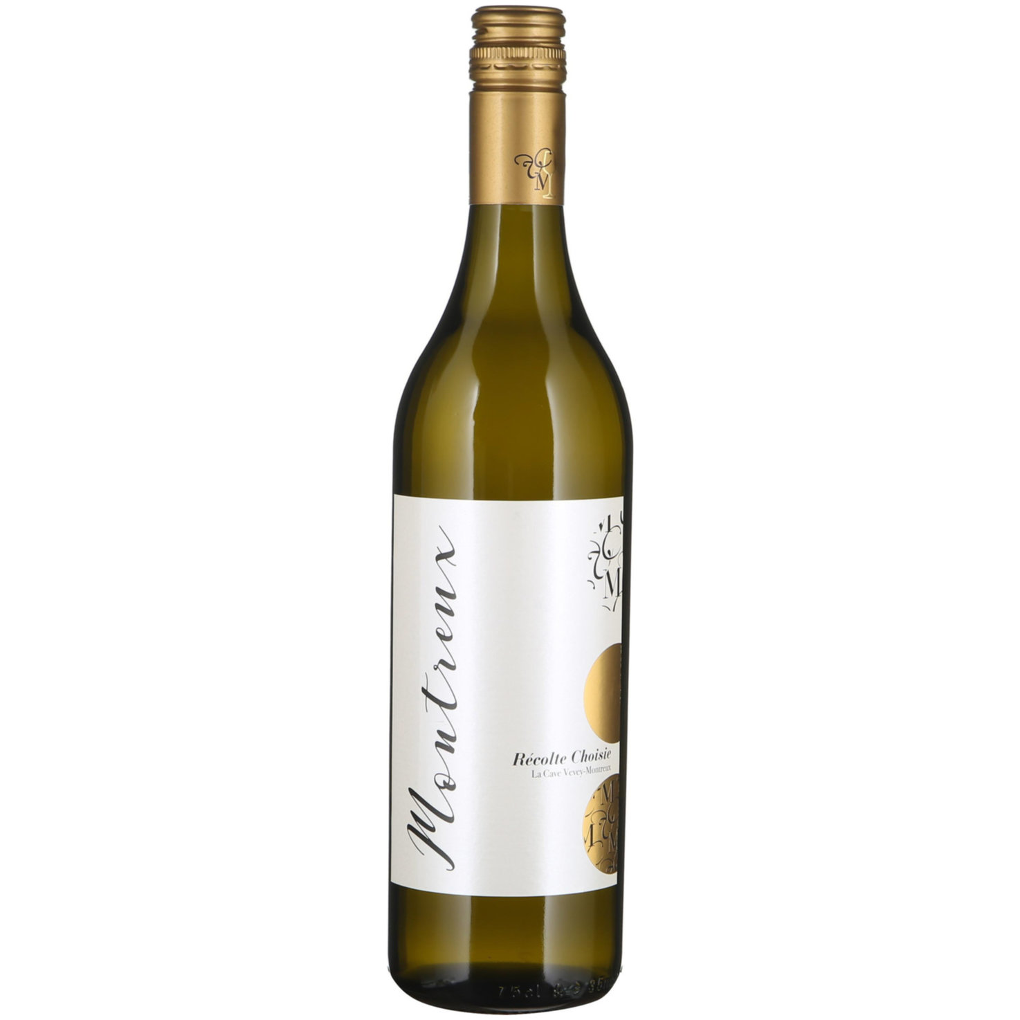 Lavaux AOC blanc Récolte Choisie La Cave Vevey-Montreux -70cl
