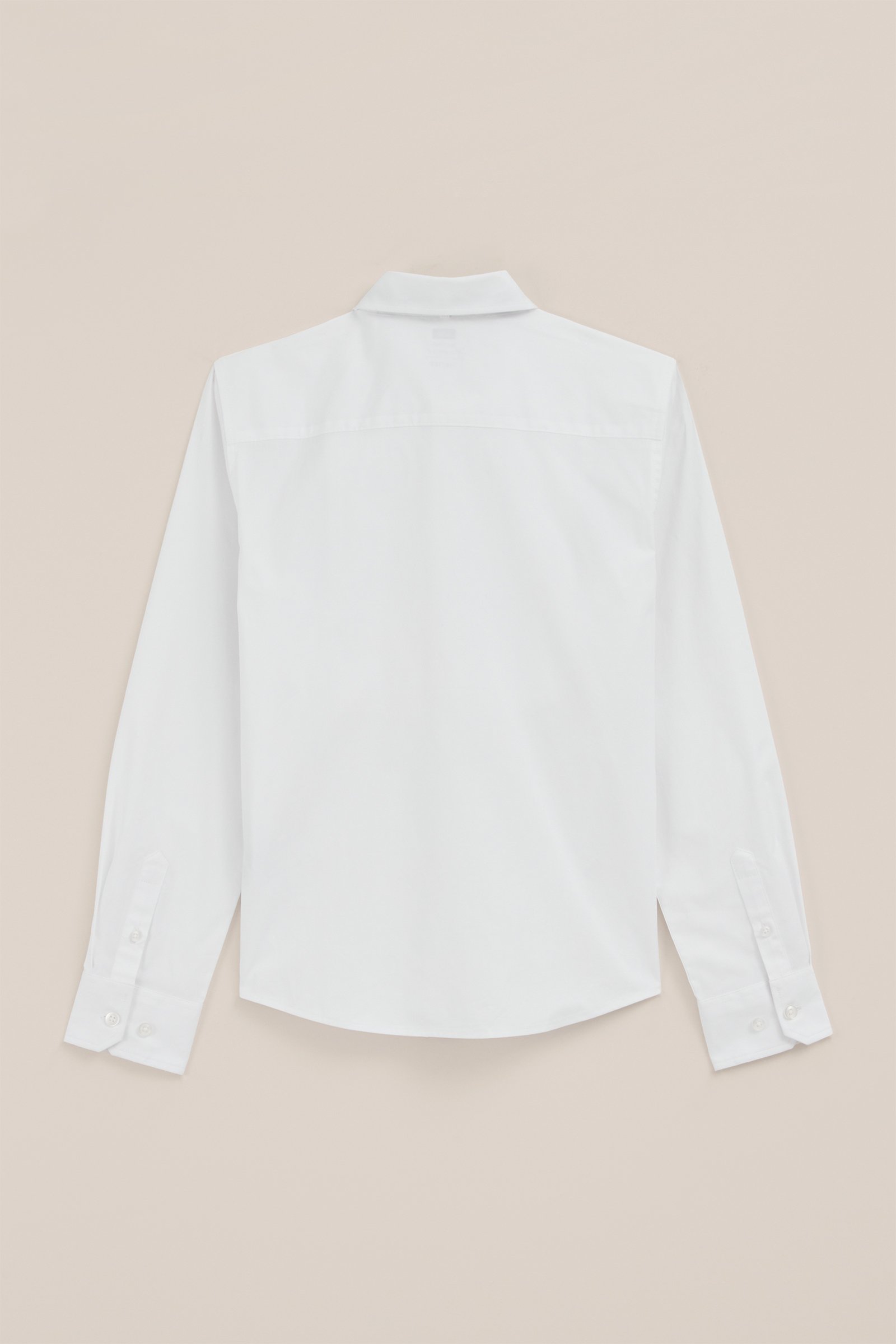 Jongens overhemd met afneembare vlinderdas WE Fashion Wit