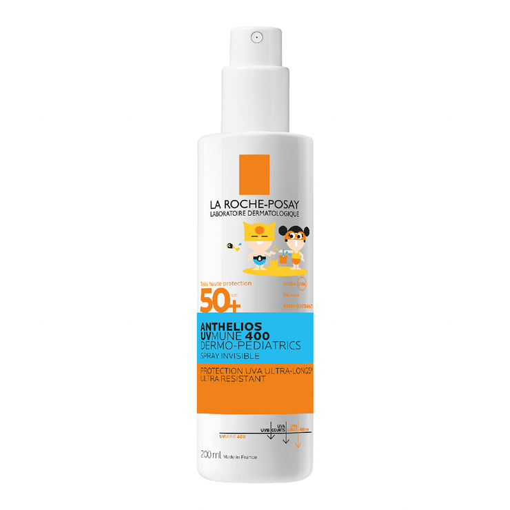 Anthelios UVMune Dermo-pediatrics spray invisible sans parfum 200ml