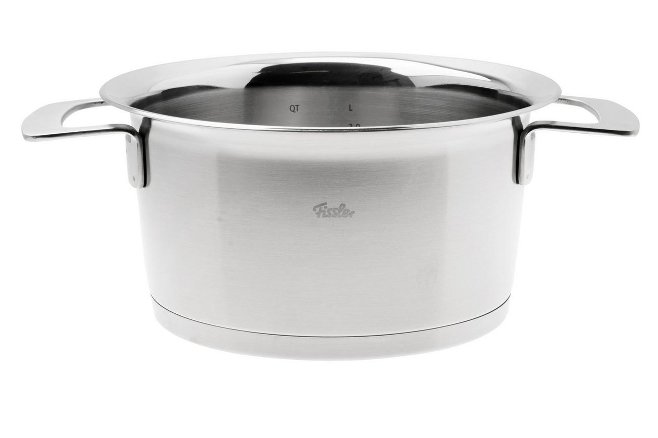 Fissler Phi Collection 016-113-20-000-0 kookpan, 20 cm, 3.2L, glazen deksel