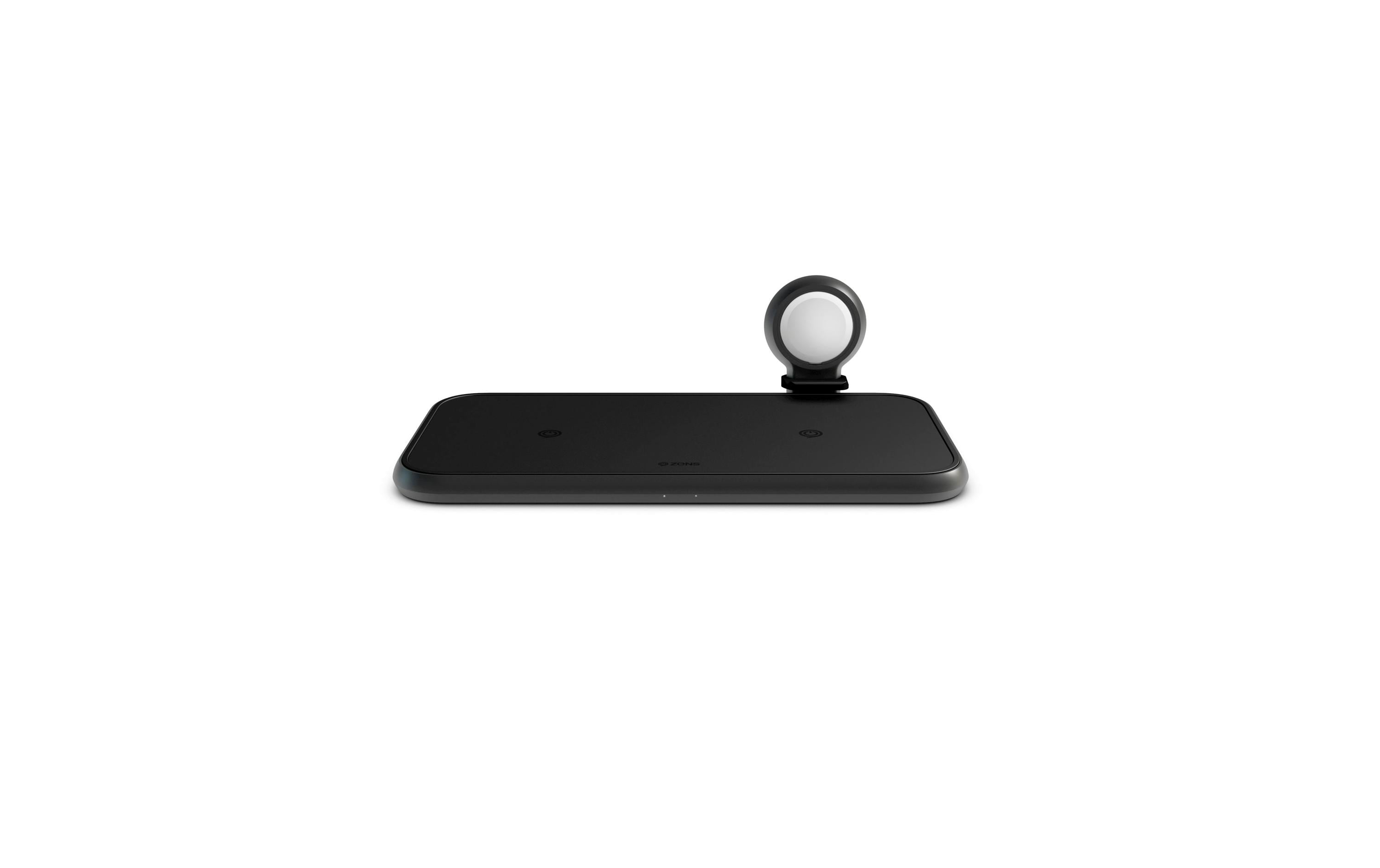 Wireless Charger 4-in-1 Qi/USB-A/Apple Watch<br>Wireless-Ladegerät für bis zu drei Phones und eine Apple Watch