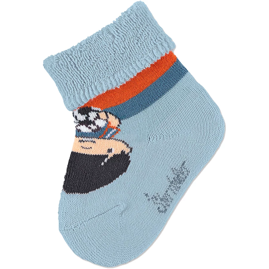 Sterntaler Baby-Söckchen 3er-Pack Fußball bleu