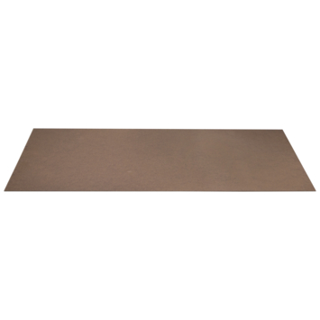 Hardboard plaat naturel 122x61 cm 3,2 mm